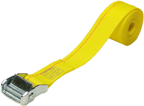 1.5 INCH CINCH STRAP 6 FT YELLOW