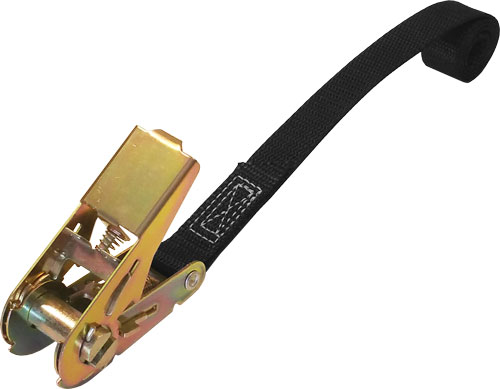 CINCH-STRAP RATCHET 2 FT BLACK