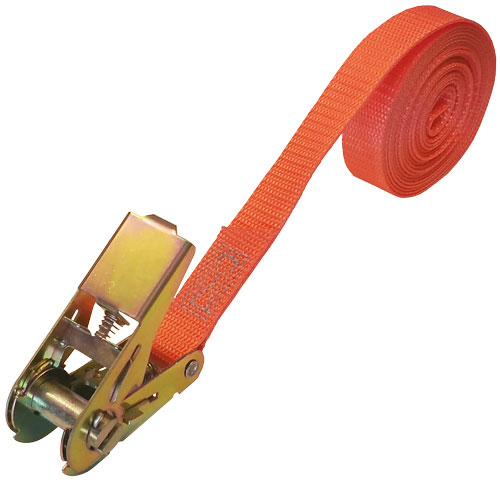 CINCH-STRAP RATCHET 12 FT ORANGE