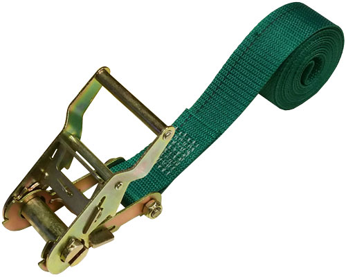 1.5 INCH CINCH-STRAP RATCHET 8 FT GREEN