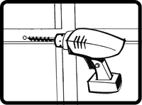 Drill your bolt holes