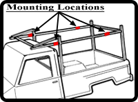 Select installation locations