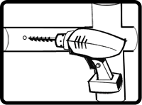 Drill your bolt holes