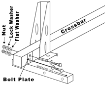 Drill your bolt holes